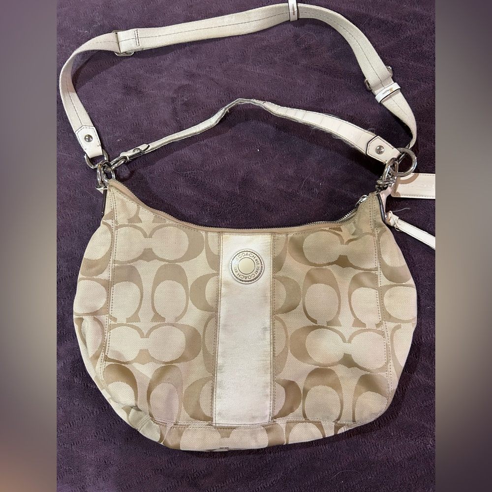 Coach Tan Shoulder Bag